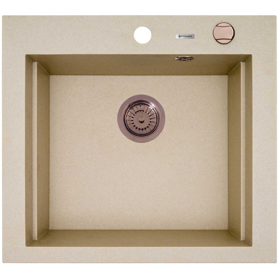 Chiuveta Bucatarie SIROS 57x51.5 1B Beige Copper