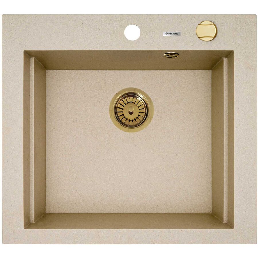 Chiuveta Bucatarie SIROS 57x51.5 1B Beige Gold
