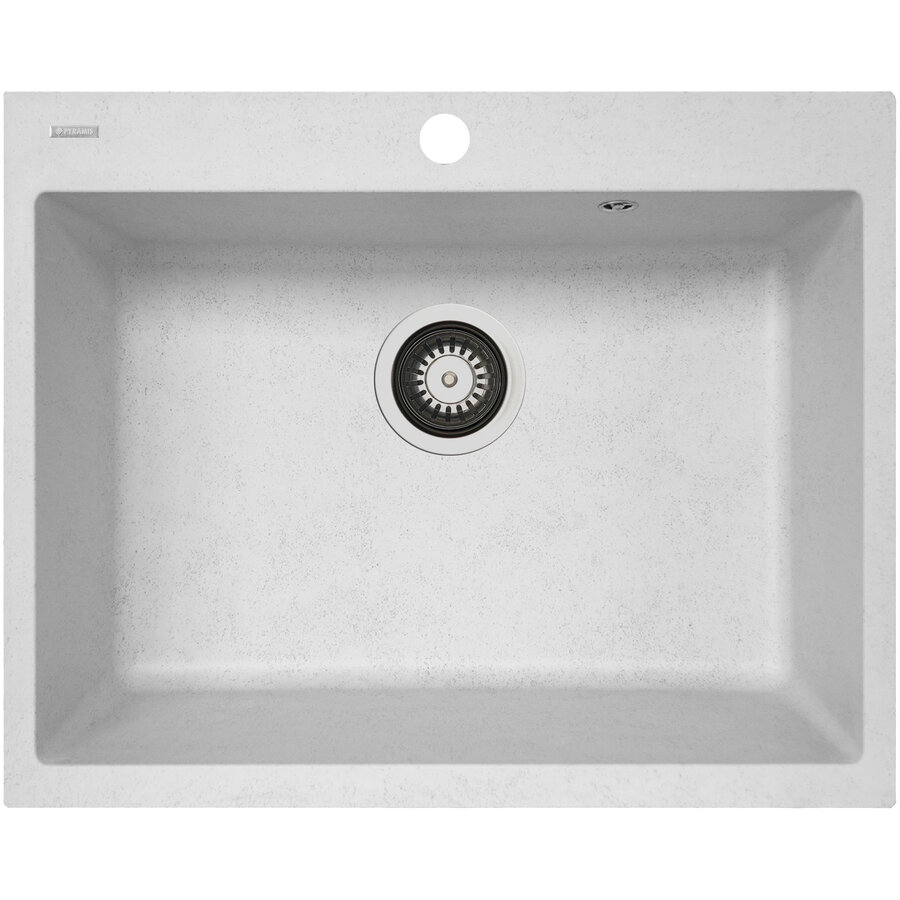 Chiuveta Soft Compozit Square Durothek 60x50 1B Alb