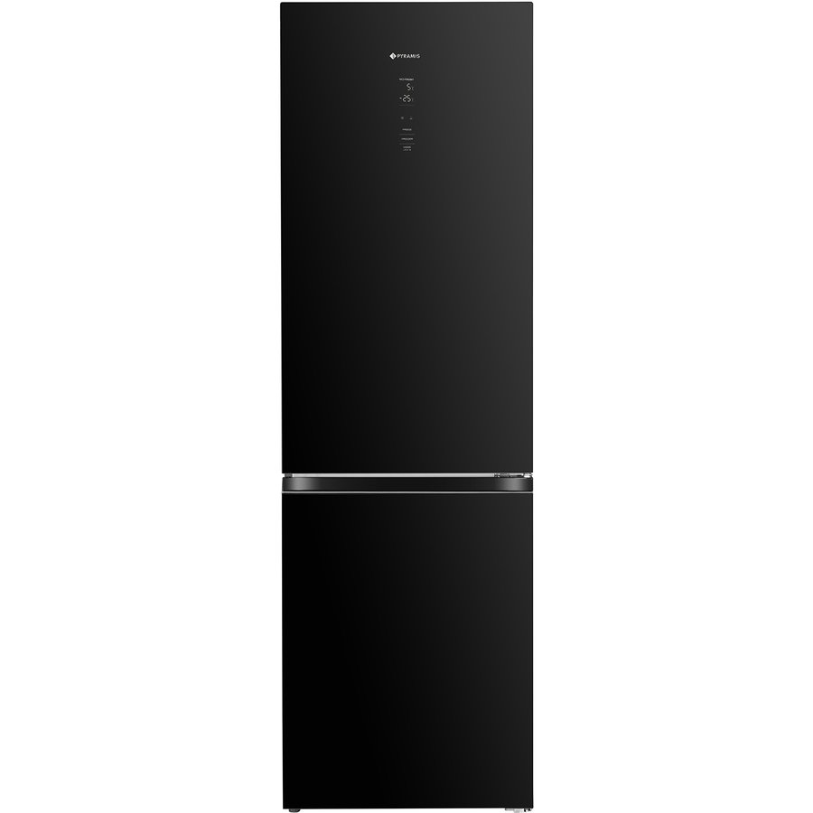 Combina frigorifica FSK200 347L Clasa F Black Glass