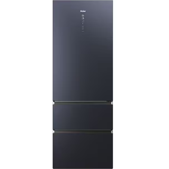 Combina Frigorifica HTW7720ENMB No Frost 483l H 201cm Clasa E Wi-Fi Negru