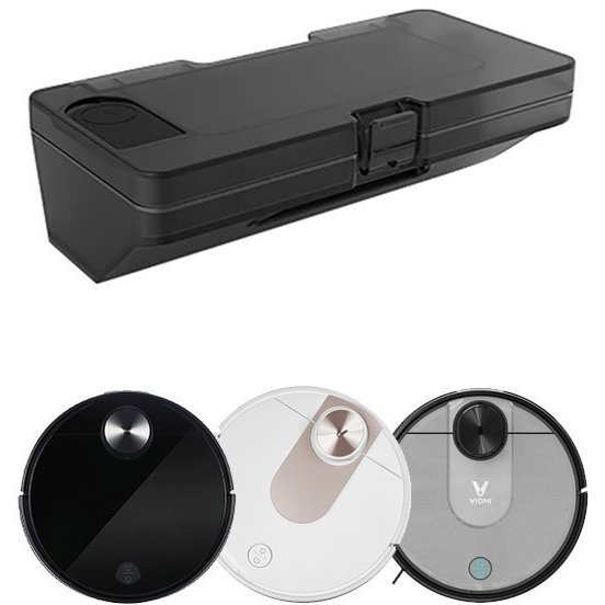 Compartiment 2 in 1 pentru Aspirator Robot Black