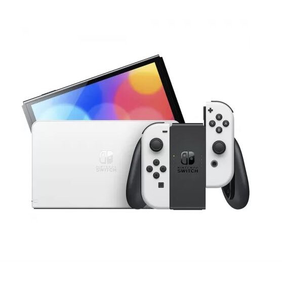 Consola Switch OLED 7inch Memorie 64GB Alb