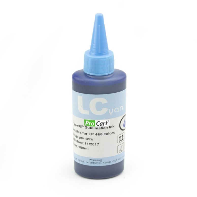 Consumabil Cerneala de sublimare Light Cyan compatibila Epson