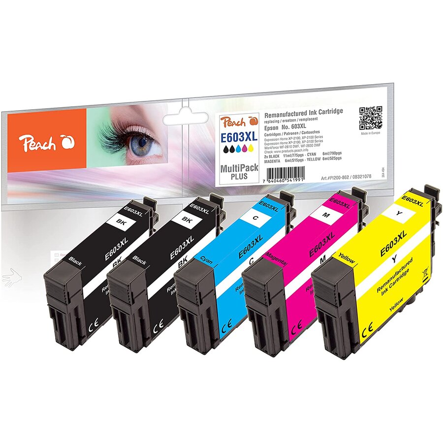 Consumabil Ink Saving Pack Plus 321078 (compatible with Epson 603XL, refurbished)