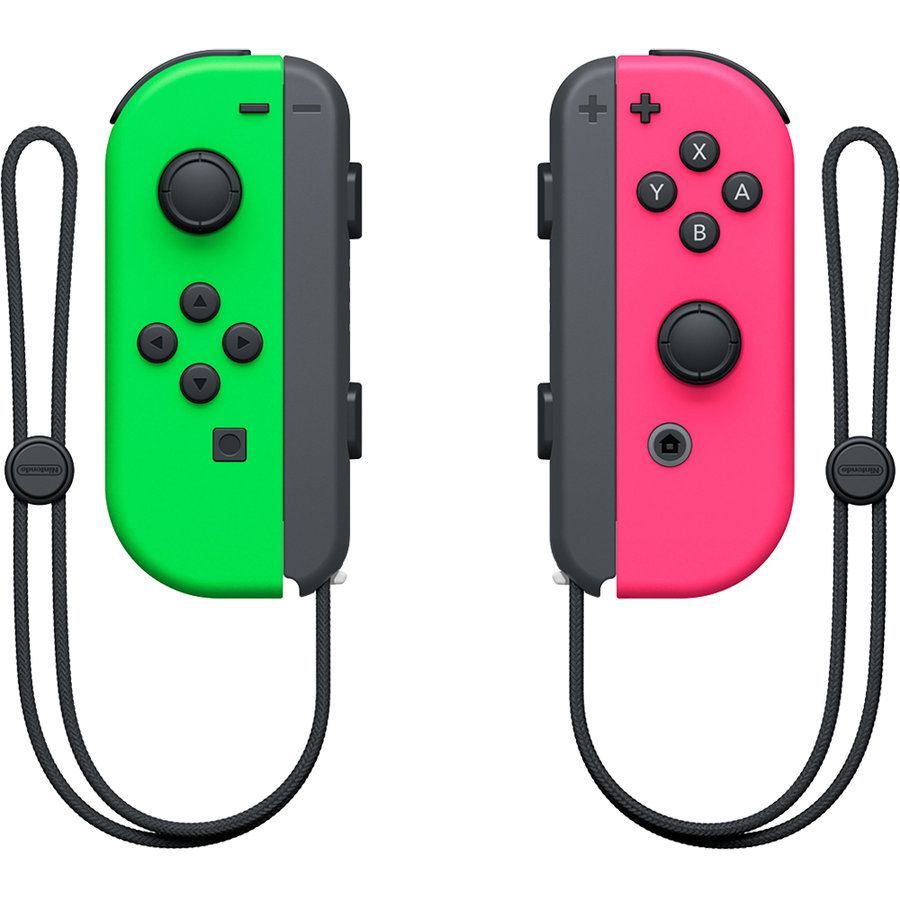 Controller Switch Joy Green Pink