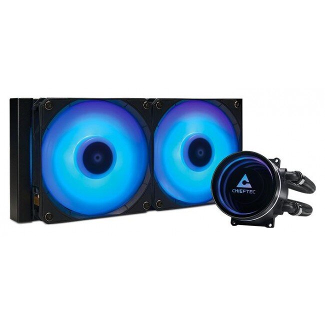 Cooler Procesor Iceberg 240 RGB  64.72CFM  34.7dB 2200RPM Negru