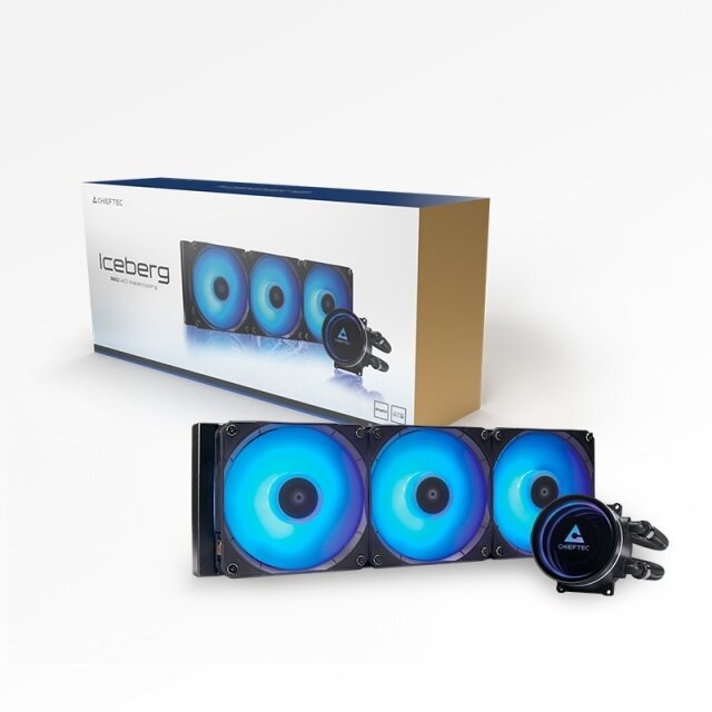 Cooler Procesor Iceberg 360 RGB Racire cu Lichid 500 - 2200RPM Iluminare RGB Negru