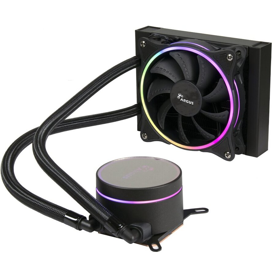 Cooler Procesor Iceman LC-120 Racire cu Lichid Iluminare aRGB Negru