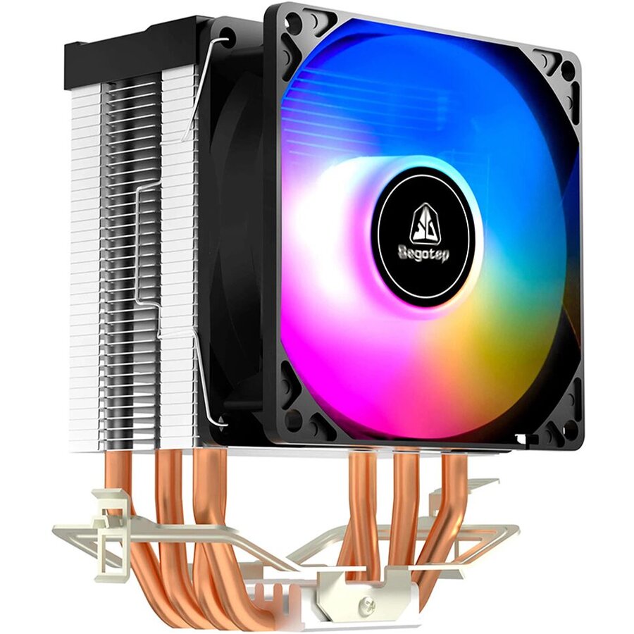 Cooler Procesor Lumos Gs4 92mm 1800rpm Iluminare Curcubeu