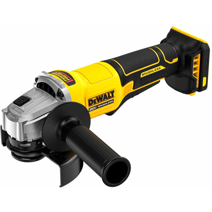 cordless angle grinder DCG408NT, 18 Volt yellow/black, without battery and charger