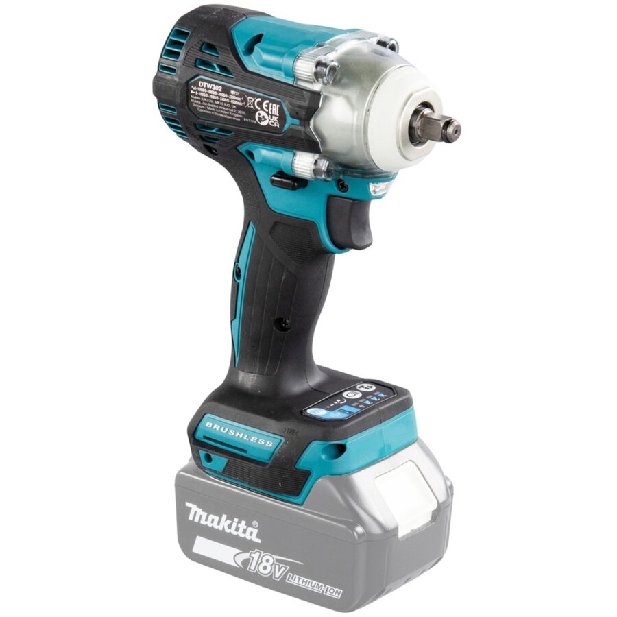Cordless Impact Wrench DTW302Z, 18Volt (blue/black, without battery and charger)