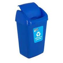 Cos Gunoi Pentru Reciclare Eco 35 L Albastru