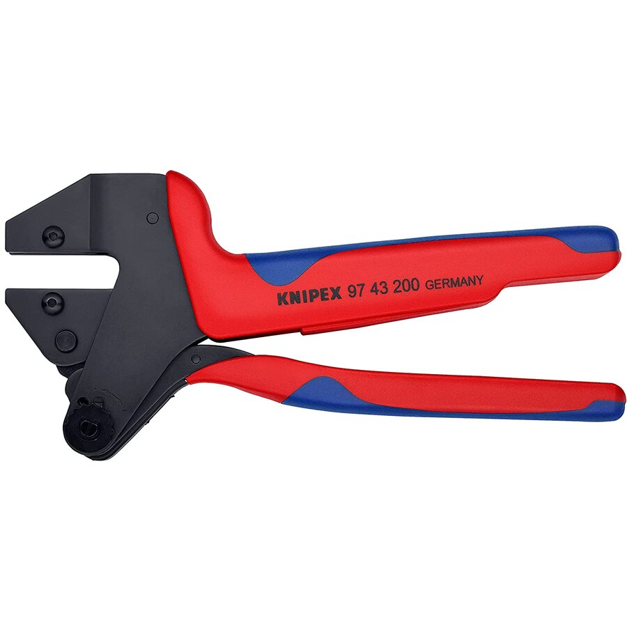 crimp system pliers 97 43 200 A, crimpzange (red/blue, without crimed use)