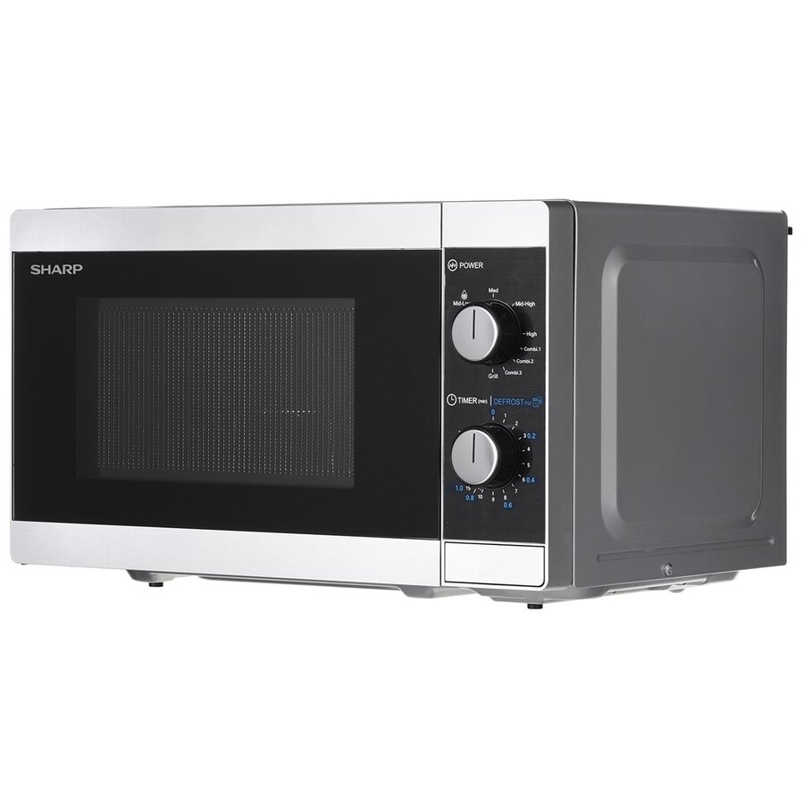 Cuptor Microunde Cronometru Mecanic 20l 800W Negru/Gri