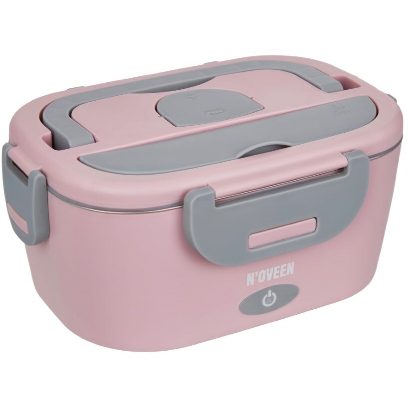 Cutie Electrica pentru Incalzirea Pranzului LB755 Glamour 3 Surse de Alimentare Inox Roz