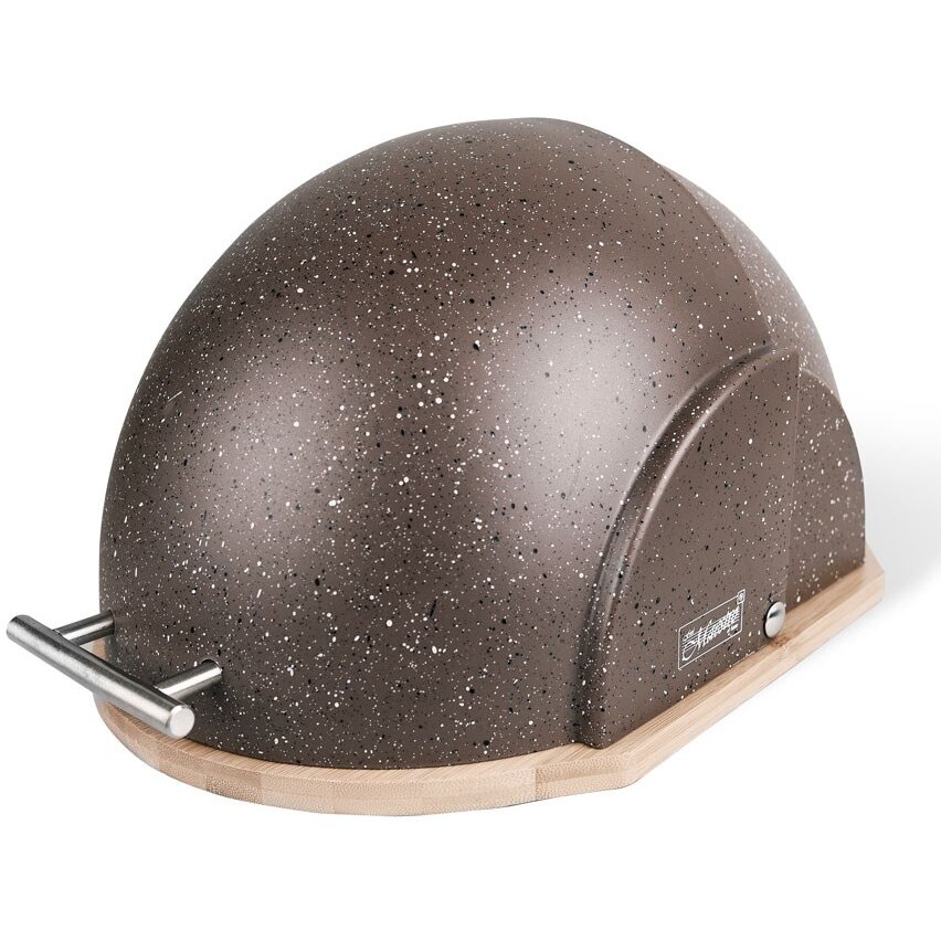 Cutie Pentru Paine MR-1678-BR-BROWN Lemn si Plastic Maro