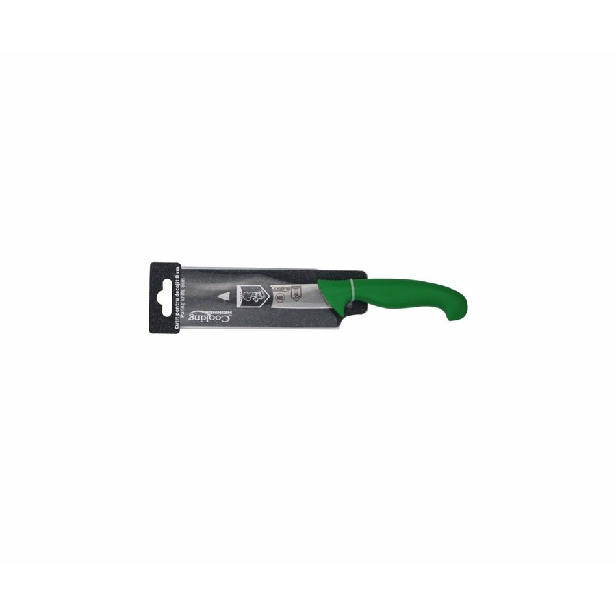 Cutit de decojit profesional HR-EVI-P08 8cm Verde