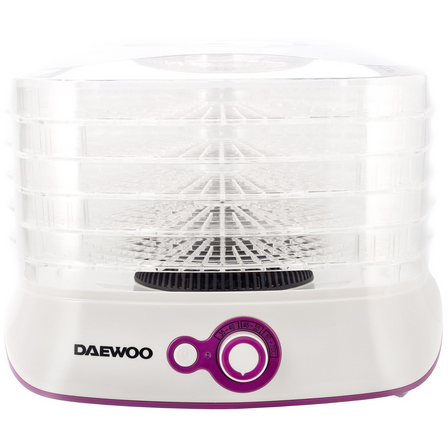 Deshidrator de alimente DD450W 500W 5 tavi Alb / Violet