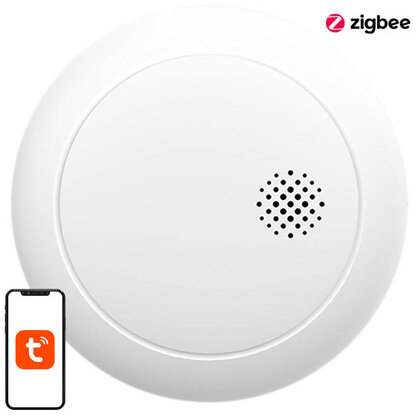 Detector Optic De Fum HS2SA-1 Raza 100m Volum Alarma 85dB/3m  Alb