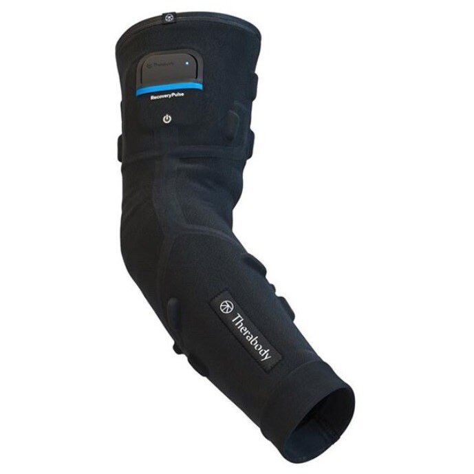 Dispozitiv de Masaj pentru Brate RecoveryPulse Arm Sleeve prin Compresie si Vibratii Marime M Negru