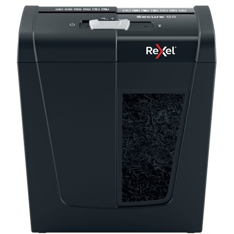 Distrugator Documente S5  70dB Banda  10L 5 Coli Negru