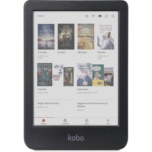 eBook reader Clara Colour E-ink 6inch 16GB Wi-Fi Negru