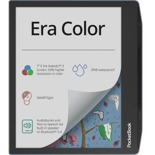 Ebook Reader Era Color Stormy Sea 7Inch 1GB RAM IPX8 Albastru