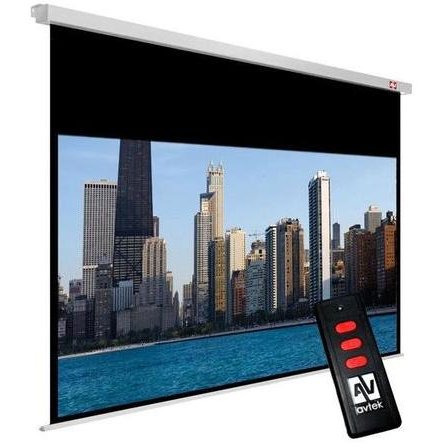 Ecran de proiectie Cinema Electric 300P Alb