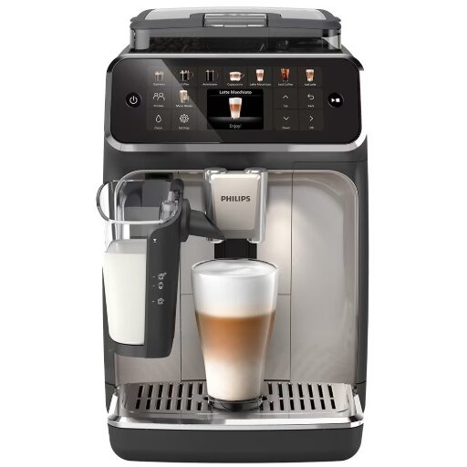 Espressor Automat EP5547/90 Fully-Auto 1.8L 1500W Seria 5500 Negru-Argintiu