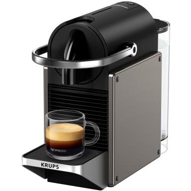 Espressor Cu Capsule Nespresso Pixie XN306T 1260W 1 Ceasca 0.7l Titan/Negru