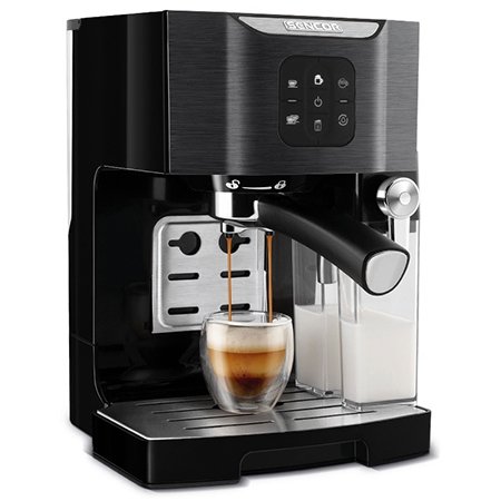 Espressor Semi-automat SES4040BK 20Bar Recipient Apa 1.4L 70dB Functie Decalcifiere Negru