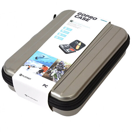 Etui Camere Actiune Argintiu