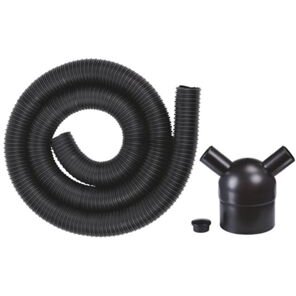 extraction adapter set 4310630 (black, ? 100mm > ? 36mm)