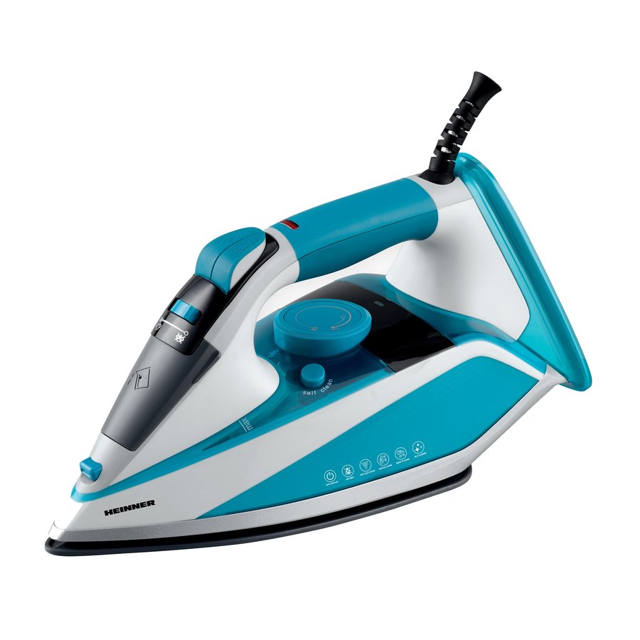 Fier de calcat HSI-2400LGR 350ml 2400W Alb Turcoaz