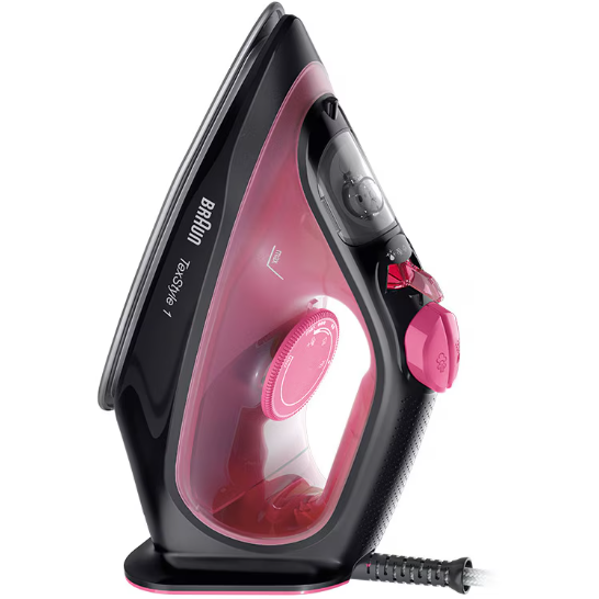 Fier De Calcat TexStyle 1 SI1070PU 2000W Abur Variabil 25G/Min Jet De Abur 130G/Min Negru/Violet