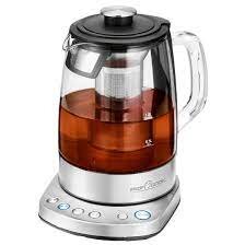 Fierbator 2 in 1 - Tea Kettle PC-WKS 1167 G WIFI Stainless Steel / Black1.5 Liters