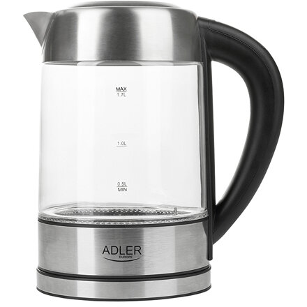 Fierbator de Apa 1.7l 2200W Reglare Si Mentinere Temperatura Inox/Transparent