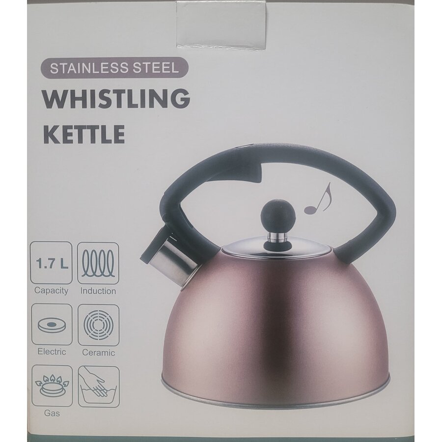 Fierbator MS Ceainic Inox Crem 1.7L