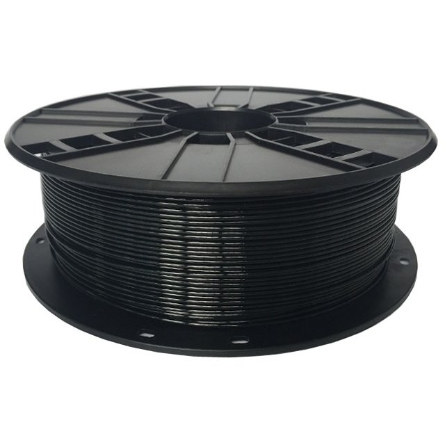 Filament pentru imprimanta 3D 3DP-PLA+1.75-02-BK PLA-plus Black 1.75mm 1kg