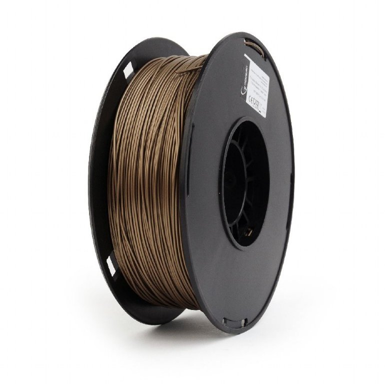 Filament pentru imprimanta 3D 3DP-PLA+1.75-02-GL PLA-plus Gold Metal 1.75mm 1kg