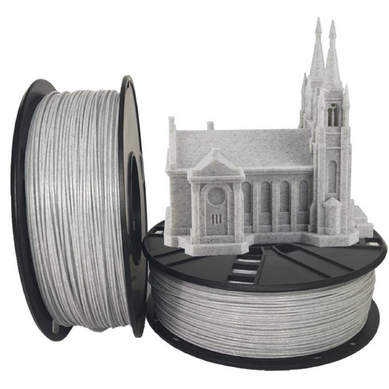 Filament pentru imprimanta 3D 3DP-PLA1.75-02-MAR PLA Marmur 1.75mm 1kg