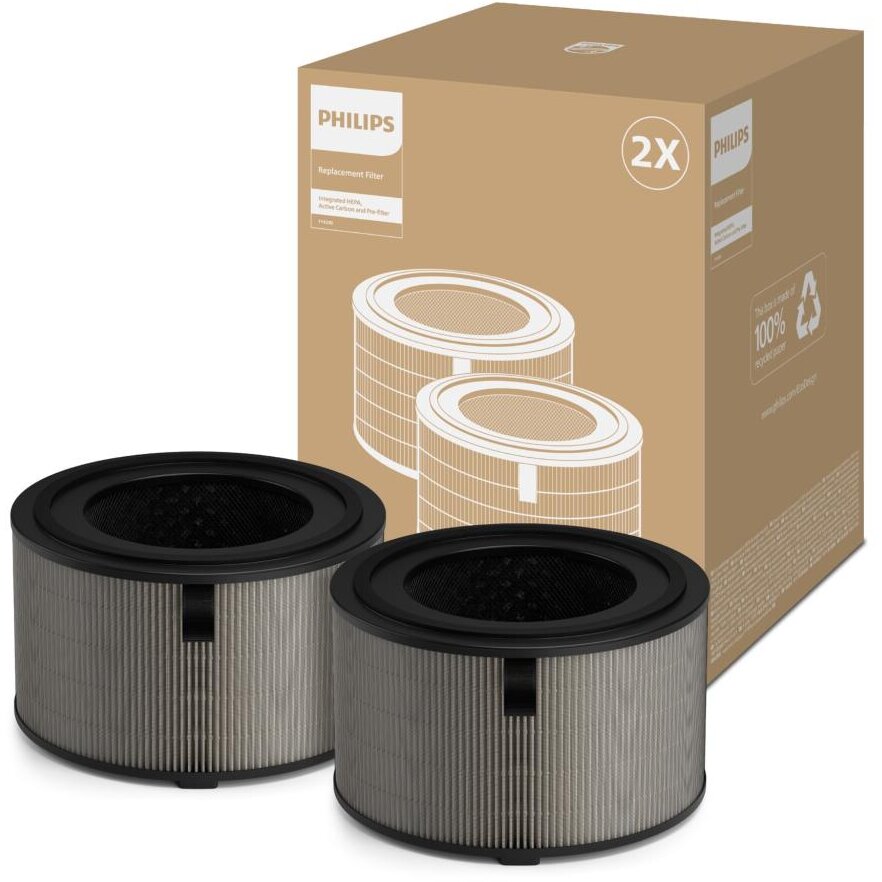 Filtru NanoProtect HEPA FY4200/30 pentru Purificatoarele de Aer(AC422x) Gri