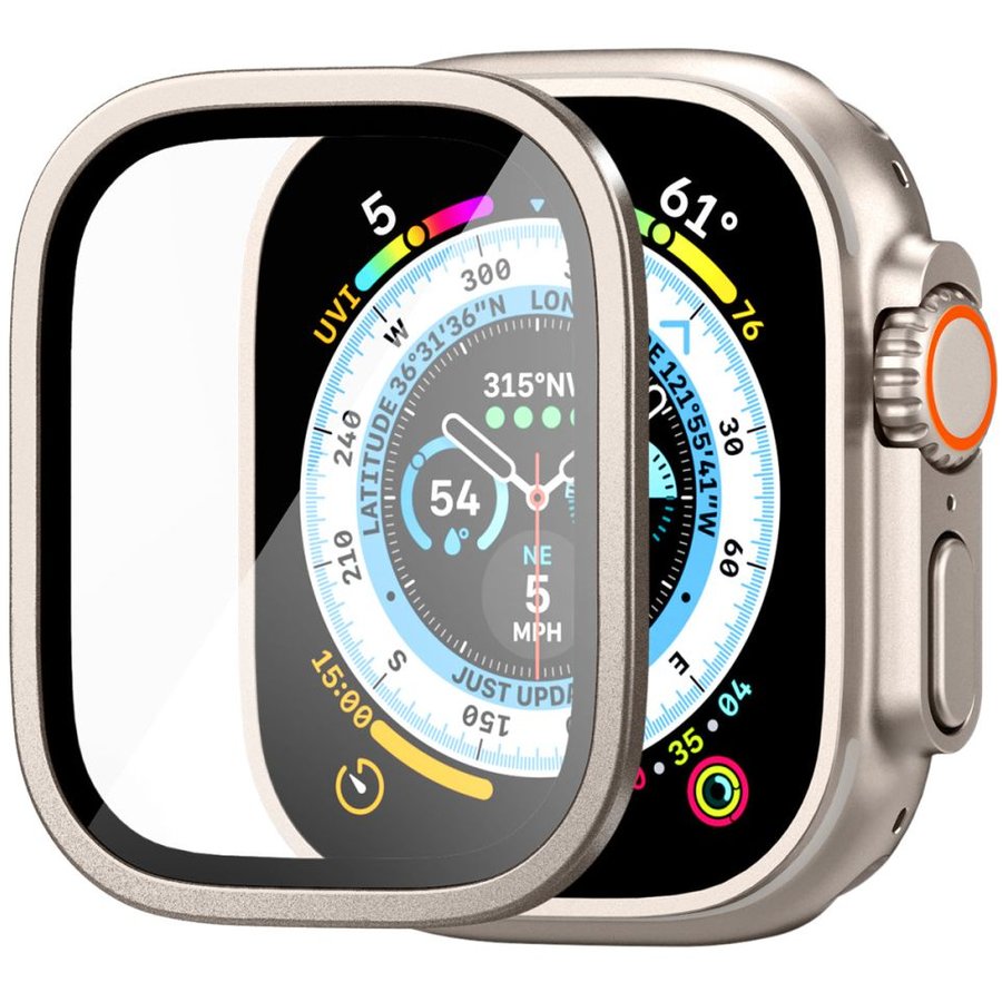 Folie Protectie compatibila cu Apple Watch Ultra 49mm Titanium