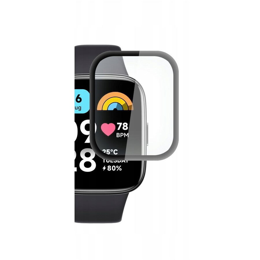 Folie Protectie compatibila cu Xiaomi Redmi Watch 3 Active Black