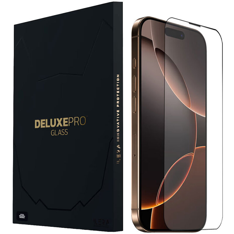 Folie protectie DeLuxe Original Glass pentru iPhone 16 Pro Max
