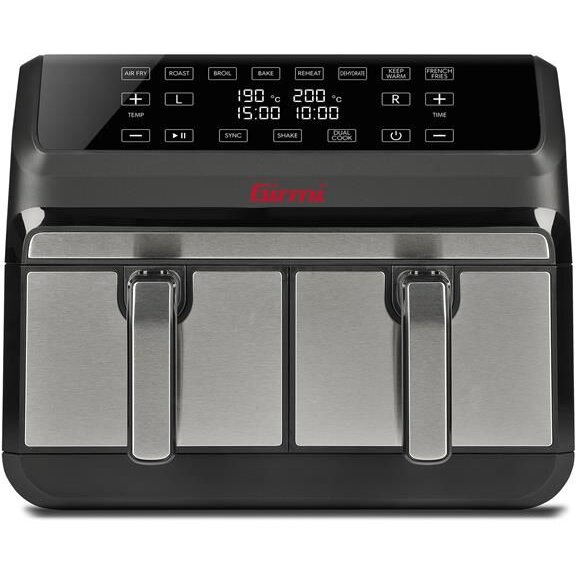 Friteuza Digitala cu Aer Cald FG22 1700W 8L 2 Zone Independente 8 Moduri de Gatit