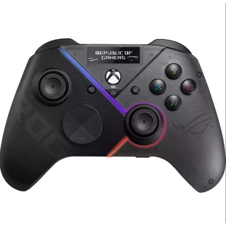 Gamepad ROG Raikiri Pro RGB Display Negru