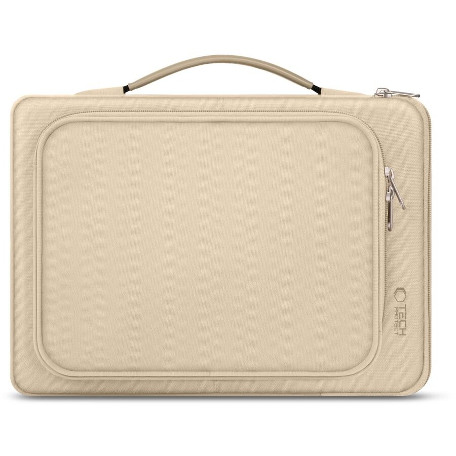 Geanta Basic Compatibila cu Laptop 13/14Inch Bej