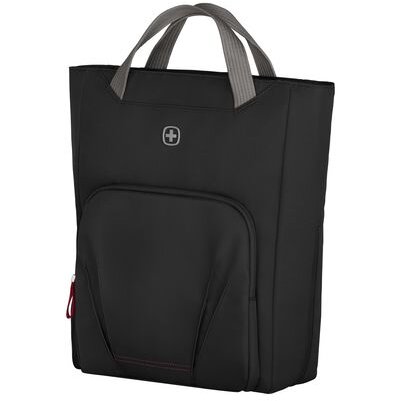 Geanta Motion Vertical Women pentru Laptop 15.6Inch cu Tablet Pocket Negru